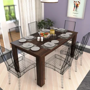 Alpine Dining Table (25 mm MDF material , Without Chairs)
