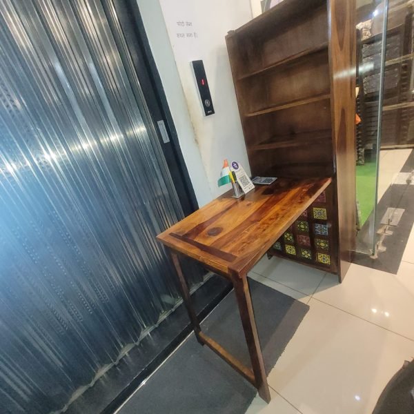 Shisham Folding Study Table - Image 3