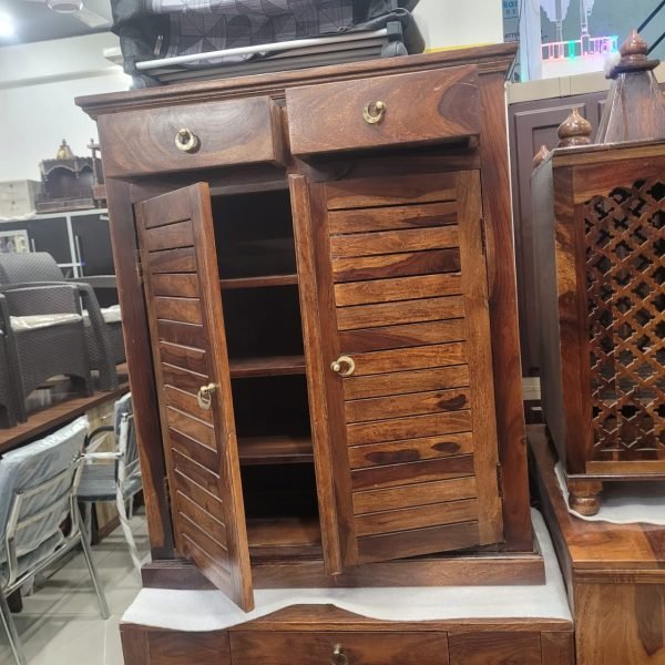 Shisham Shoe Rack - Image 2