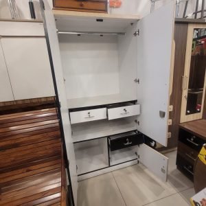 2 Door Wooden Wardrobe